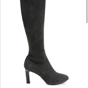 NWT Aquatalia Rhumba Anthracite (gray) Weatherproof Suede Boots